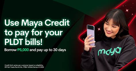 Get P5,000 Maya Credit to pay for your PLDT bill.